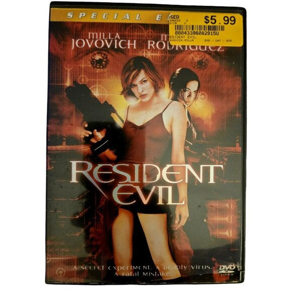 Resident Evil Special Edition DVD Action Horror Movie - Milla Jovovich - Picture 1 of 2
